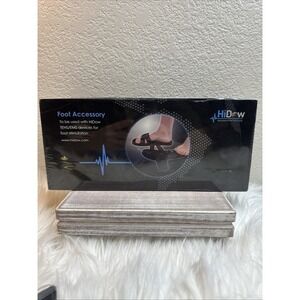 $18 🌙 HiDow Foot Massager Slippers For TENS Unit Pain Relief Device SEALED